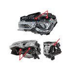 Auto si Moto - Electrice auto - Iluminare si semnalizare - Becuri auto - Kit reparatie Lumini de zi DRL stanga Jeep Grand Cherokee WK 2 2014-2022 - Infinity.ro