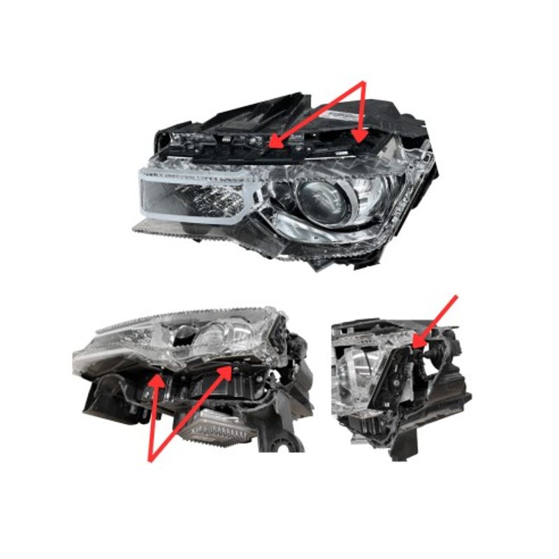 Auto si Moto - Electrice auto - Iluminare si semnalizare - Becuri auto - Kit reparatie Lumini de zi DRL stanga Jeep Grand Cherokee WK 2 2014-2022 - Infinity.ro