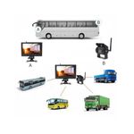 Auto si Moto - Electrice auto - Iluminare si semnalizare - Becuri auto - Kit marsarier wireless cu 2 camere si display de 9" 12V~24V, pentru Camioane, Autocare, Bus-uri - Infinity.ro