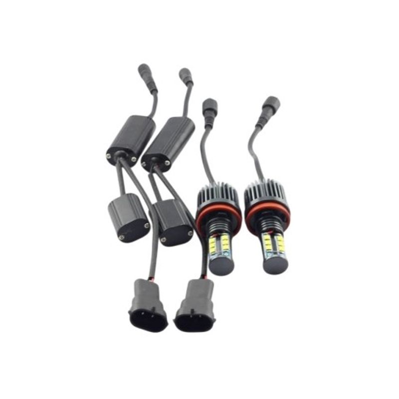 Auto si Moto - Electrice auto - Iluminare si semnalizare - Becuri auto - Set 2 Led Marker H8 120W Can Bus cu Leduri Cree - Infinity.ro