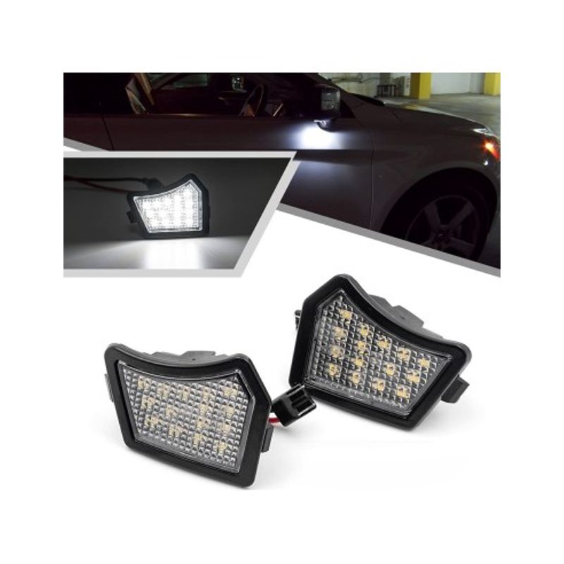 Auto si Moto - Electrice auto - Iluminare si semnalizare - Becuri auto - Lampi LED Undermirror pentru Volvo XC90, S40, S60, S80, V50, V70, XC70, C30, C70 - Infinity.ro