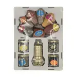 Market - Bacanie - Condimente si sosuri - Set mixt 11 condimente authentic cu rasnita manuale, 195 gr, Made in Turkiye - Infinity.ro