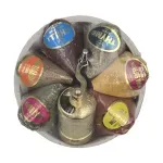 Market - Bacanie - Condimente si sosuri - Set mixt 6 condimente authentic cu rasnita manuale, 200 gr, Made in Turkiye - Infinity.ro