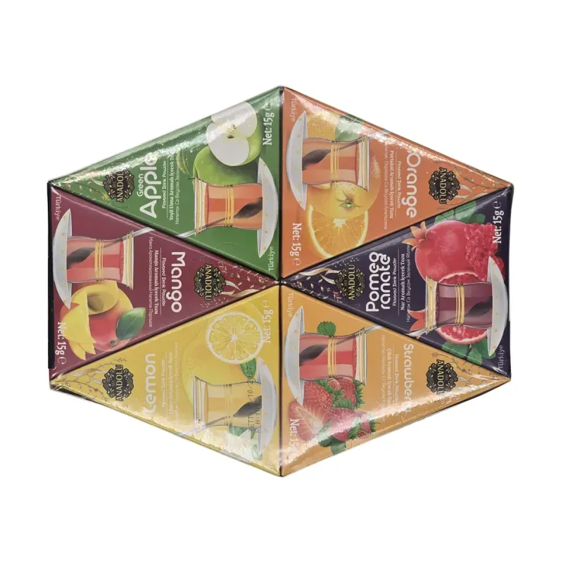 Market - Cafea si ceaiuri - Ceaiuri - Ceai turcesc instant set 6, 90 gr, Made in Turkiye - Infinity.ro