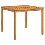 Casa si Gradina - Gradina si terasa - Mobilier exterior - Mese gradina - Set de masa pentru gradina 5 pcs Maro Lemn Solid de Acacia - Infinity.ro