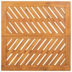 Casa si Gradina - Gradina si terasa - Mobilier exterior - Mese gradina - Set de masa pentru gradina 5 pcs Maro Lemn Solid de Acacia - Infinity.ro