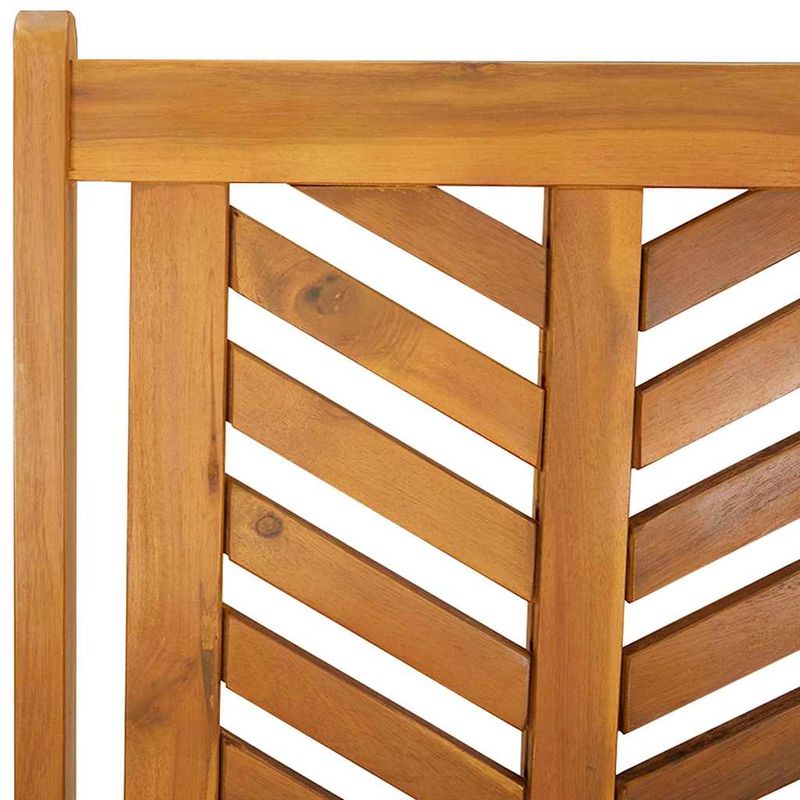 Casa si Gradina - Gradina si terasa - Mobilier exterior - Mese gradina - Set de masa pentru gradina 5 pcs Maro Lemn Solid de Acacia - Infinity.ro