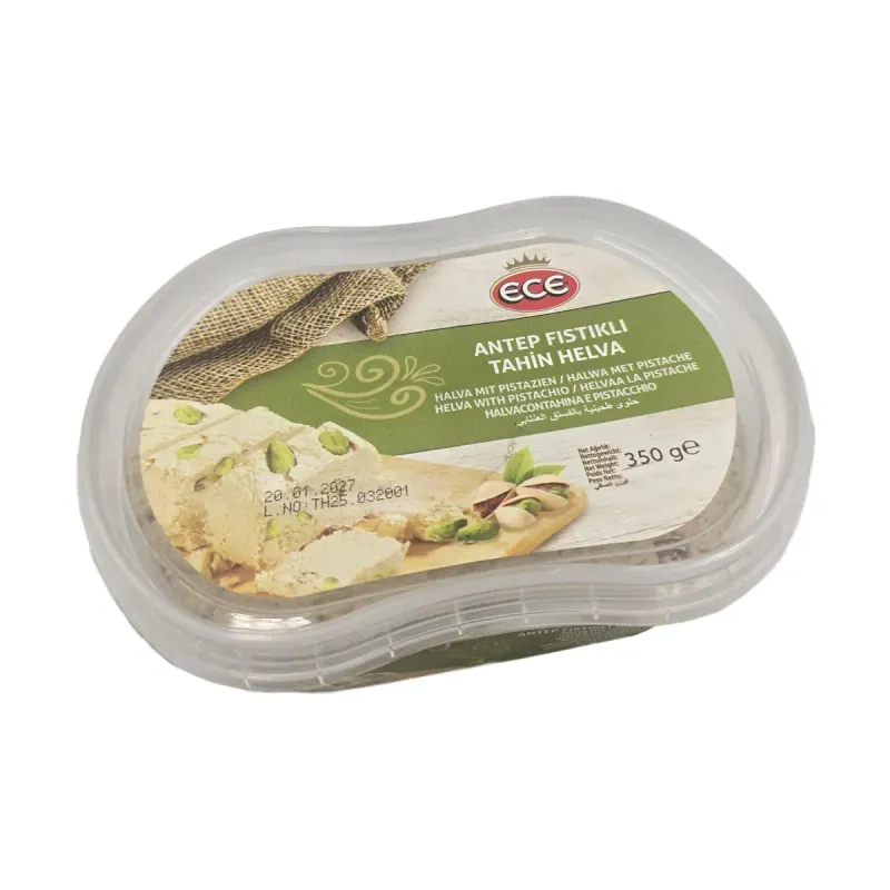 Market - Bacanie - Produse gourmet - Halva de susan Autentic Turceasca, cu fistic, 350 gr, Ece - Infinity.ro