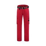 Casa si Gradina - Constructii - Echipamente de lucru - Imbracaminte protectia muncii - Pantaloni de lucru unisex, Work Pants Twill T64, Malfini 48 roşu - Infinity.ro