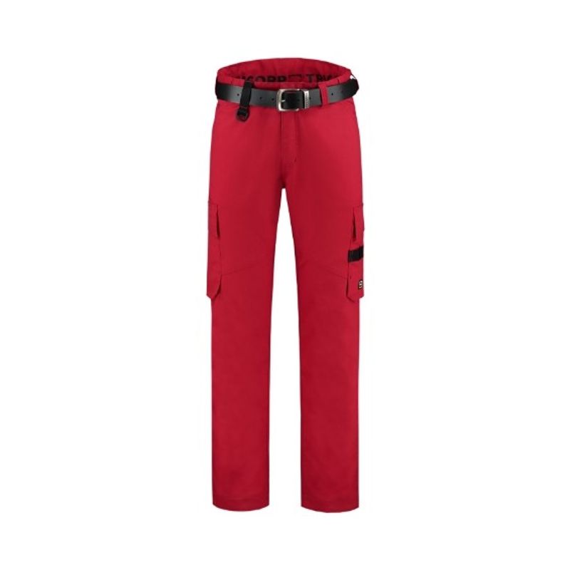 Casa si Gradina - Constructii - Echipamente de lucru - Imbracaminte protectia muncii - Pantaloni de lucru unisex, Work Pants Twill T64, Malfini 48 roşu - Infinity.ro
