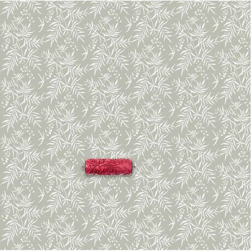 Casa si Gradina - Constructii - Vopsea si tencuieli - Accesorii vopsire si tencuire - 🎨 Rola din cauciuc cu model 173 pentru trafalet cu burete – 14,5 cm (LICO69254) - Infinity.ro