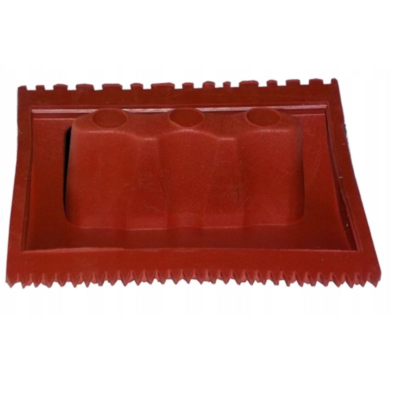 Casa si Gradina - Constructii - Vopsea si tencuieli - Accesorii vopsire si tencuire - 🎨 Unealta decorativa din cauciuc pentru efect scandura de lemn 9 × 9 cm LICO6922 - Infinity.ro