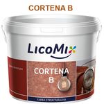 Casa si Gradina - Constructii - Vopsea si tencuieli - Vopsele si pigmenti - Vopsea structurala Lico Mix Cortena culoare B galeata de 5 kg LICO6911 - Infinity.ro
