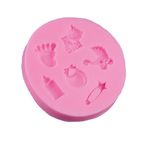 Casa si Gradina - Bucatarie si vesela - Ustensile bucatarie - Forme prajituri - Forma din silicon - accesorii bebelusi, 8x1cm - Infinity.ro