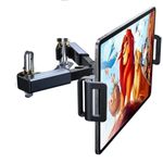 Laptop, Telefoane si Tablete - Telefoane mobile si accesorii - Accesorii Telefoane - Suport si docking telefoane - Suport Auto pentru Tableta, Universal, Fixare pe Tetiera, Negru - Infinity.ro