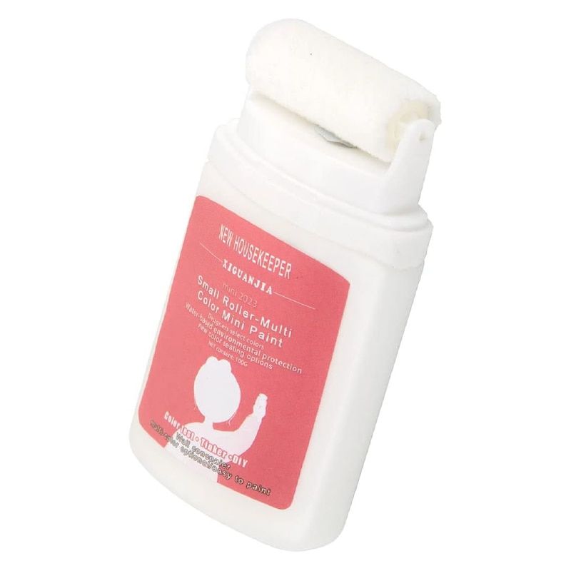 Casa si Gradina - Constructii - Vopsea si tencuieli - Vopsele si pigmenti - Rola Reparat si Vopsit Pereti, pentru Gauri, Zgarieturi si Graffiti, Uscare Rapida, Aplicare fara Scurgeri, Alb, 100g - Infinity.ro