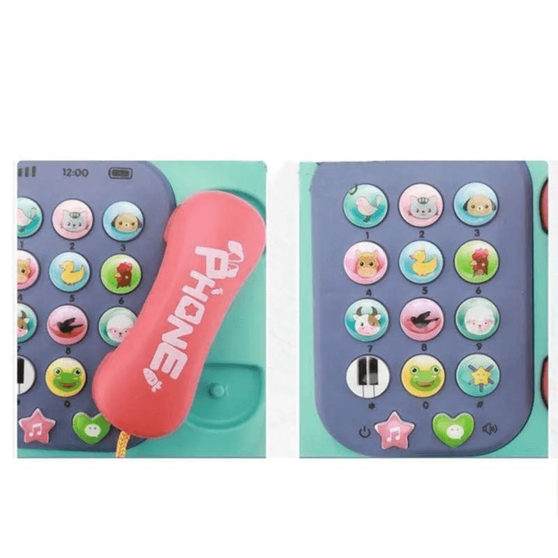 Jucarii, Copii si Bebe - Jucarii si jocuri - Jucarii & jocuri educative - Jocuri si jucarii educative - Telefon de Jucarie Rabbit Phone Car, cu lumini si sunete, stil masina, Roz, +3 ani - Infinity.ro