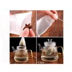 Casa si Gradina - Bucatarie si vesela - Vase pentru gatit - Ceainice si infuzoare - Set 100 de Plicuri cu Filtre pentru Ceai, cu sfoara, 6x8 cm - Infinity.ro
