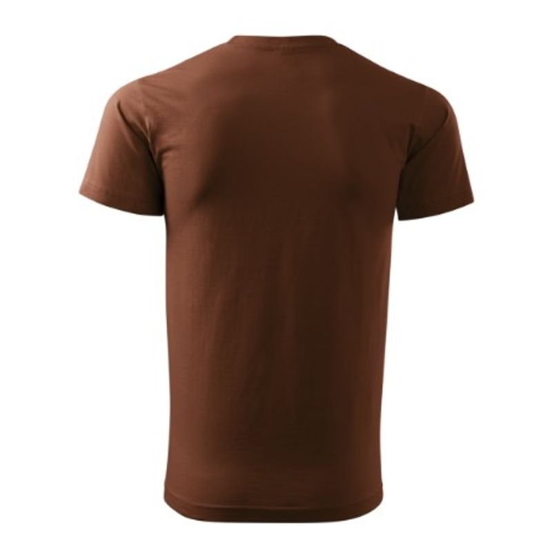 Fashion, accesorii si bijuterii - Barbati - Imbracaminte - Tricouri si bluze barbati - Tricou unisex, Heavy New 137, Malfini M Ciocolatiu - Infinity.ro