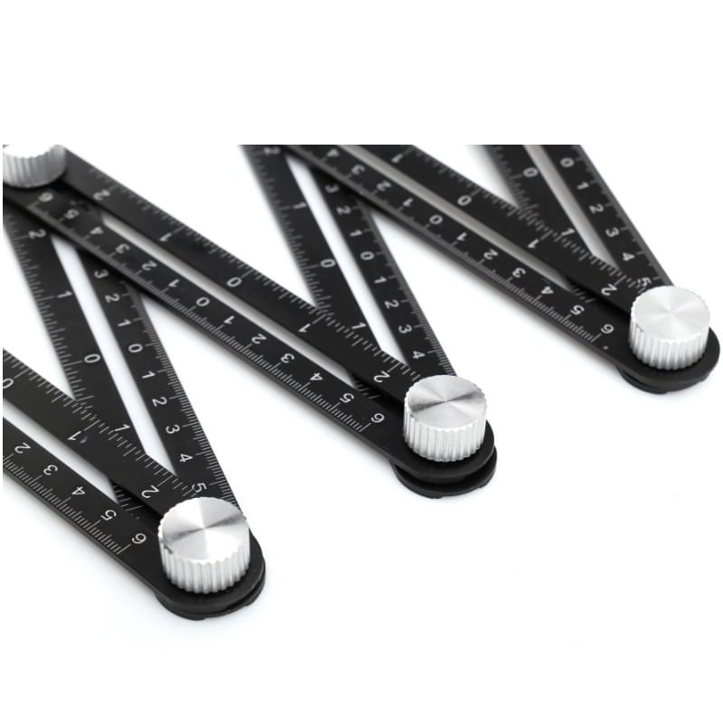 Casa si Gradina - Constructii - Scule electrice si accesorii - Aparate de masura - Sablon pentru marcare si gaurire, Tagred, 12 elemente - Infinity.ro