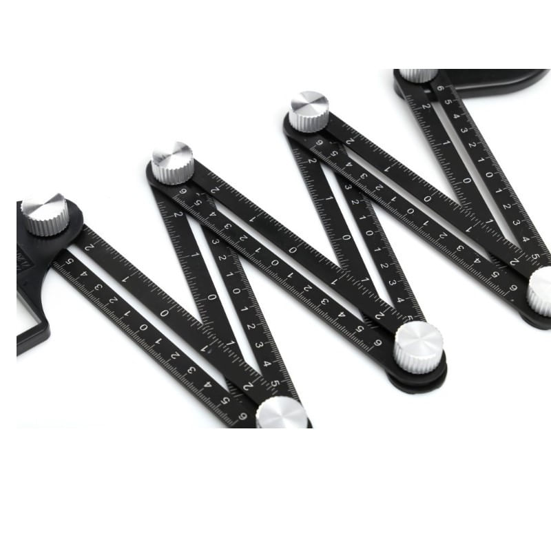 Casa si Gradina - Constructii - Scule electrice si accesorii - Aparate de masura - Sablon pentru marcare si gaurire, Tagred, 12 elemente - Infinity.ro