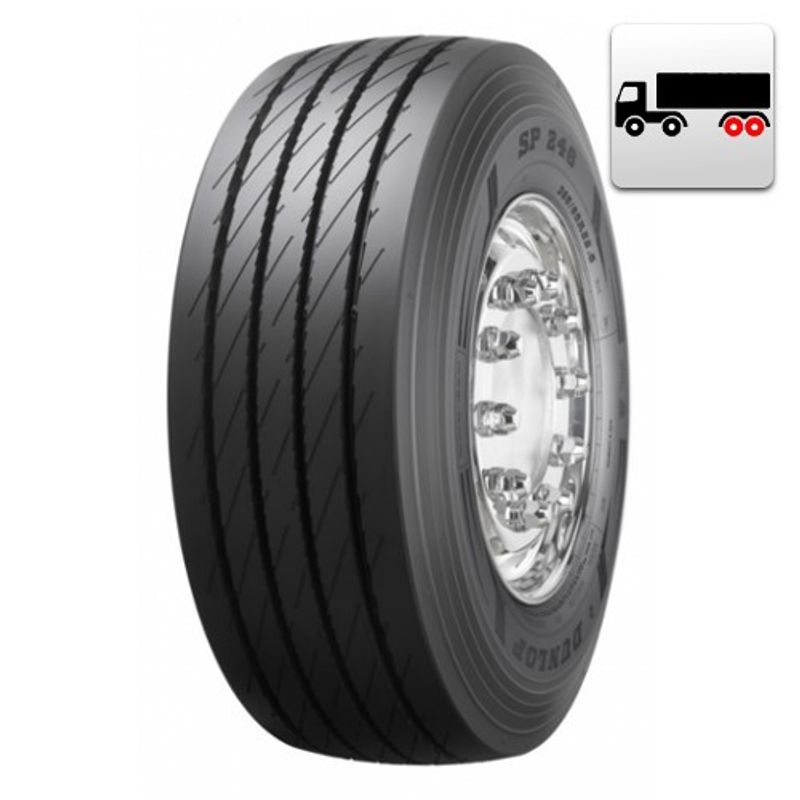 Auto si Moto - Anvelope si jante - Anvelope camioane - Anvelope 235/75R17,5 143/144J/F DUNLOP SP246 (MS) - Infinity.ro