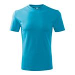 Fashion, accesorii si bijuterii - Barbati - Imbracaminte - Tricouri si bluze barbati - Tricou unisex, Heavy 110, Malfini S Turcoaz - Infinity.ro