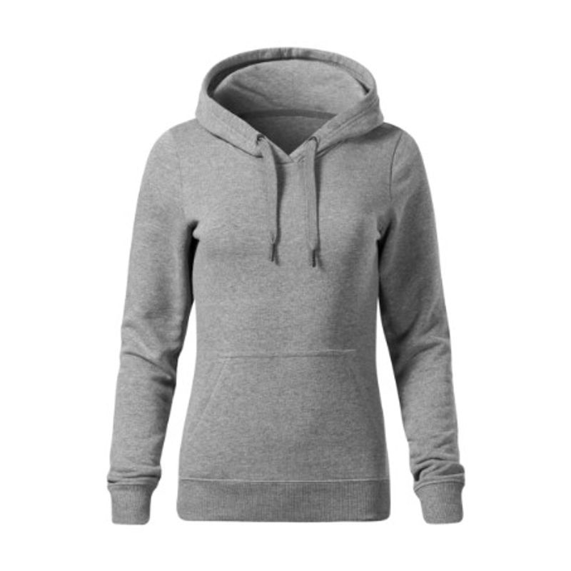 Fashion, accesorii si bijuterii - Femei - Imbracaminte femei - Hanorace femei - Hanorac pentru dama, Break (GRS) 841, Malfini Gri 2XL - Infinity.ro