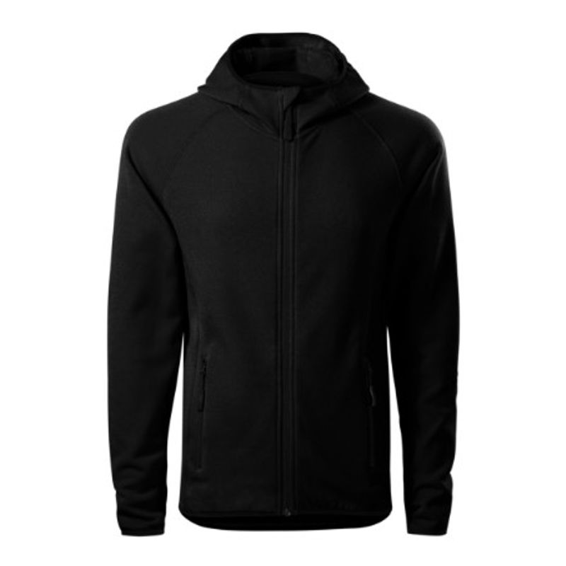 Fashion, accesorii si bijuterii - Barbati - Imbracaminte - Hanorace barbati - Hanorac stretch fleece pentru barbati, Malfini, Direct 417 Negru 2XL - Infinity.ro