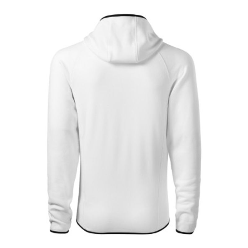 Fashion, accesorii si bijuterii - Barbati - Imbracaminte - Hanorace barbati - Hanorac stretch fleece pentru barbati, Malfini, Direct 417 S Alb - Infinity.ro