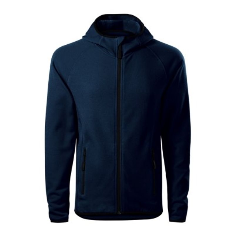 Fashion, accesorii si bijuterii - Barbati - Imbracaminte - Hanorace barbati - Hanorac stretch fleece pentru barbati, Malfini, Direct 417 S Albastru - Infinity.ro