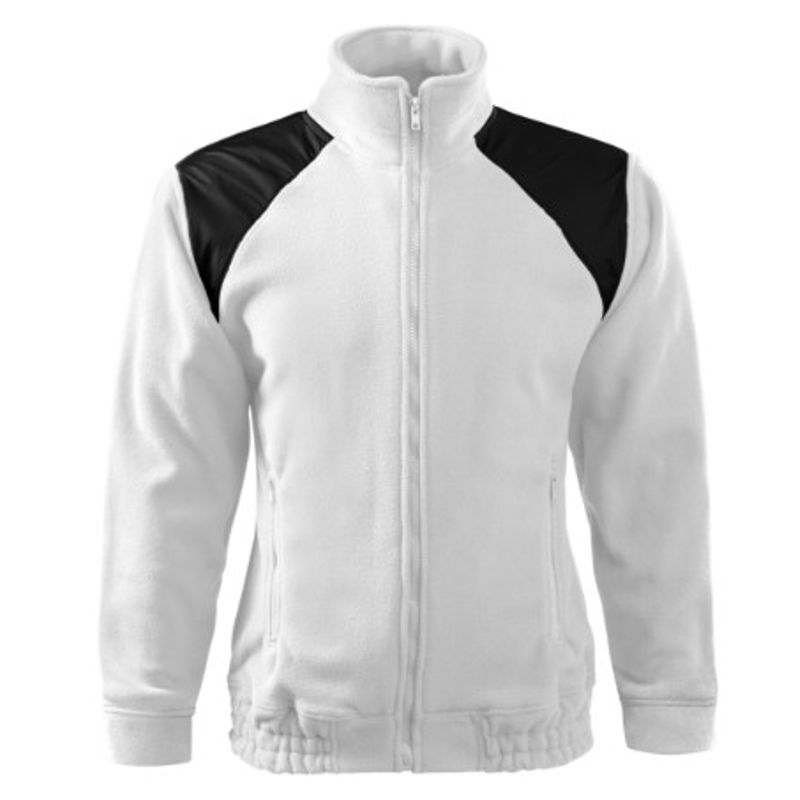 Fashion, accesorii si bijuterii - Barbati - Imbracaminte - Hanorace barbati - Jacheta fleece unisex, Jacket Hi-Q 506, Malfini Alb 3XL - Infinity.ro