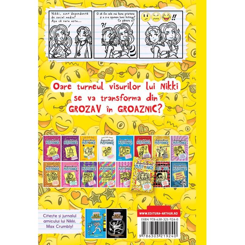 Carti si Birotica - Carti - Benzi desenate - Insemnarile unei pustoaice 14. Povestirile unei prietenii nu chiar pe viata, Rachel Renee Russell - Infinity.ro