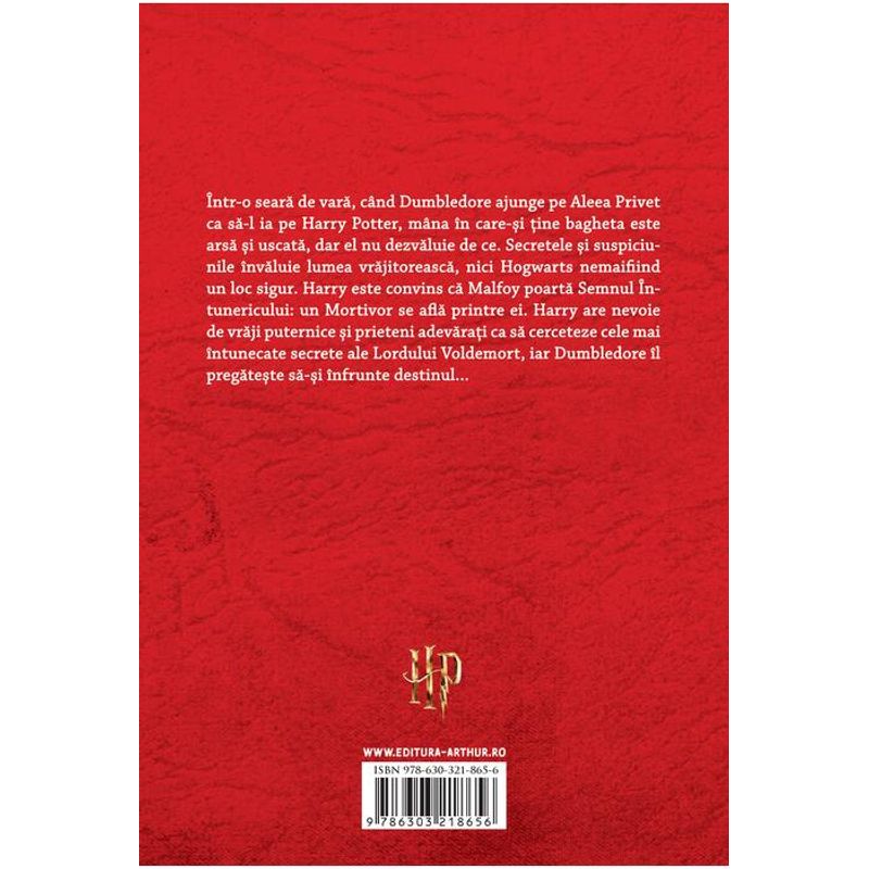 Carti si Birotica - Carti - Carti pentru copii - Harry Potter si printul semisange, J.K. Rowling - Infinity.ro
