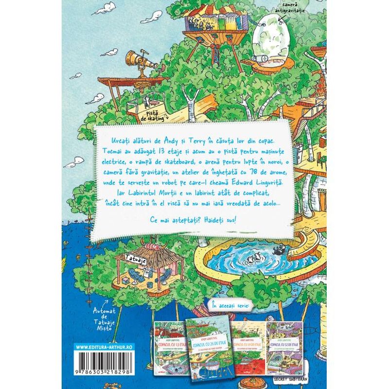 Carti si Birotica - Carti - Carti pentru copii - Copacul cu 26 etaje, Andy Griffiths - Infinity.ro