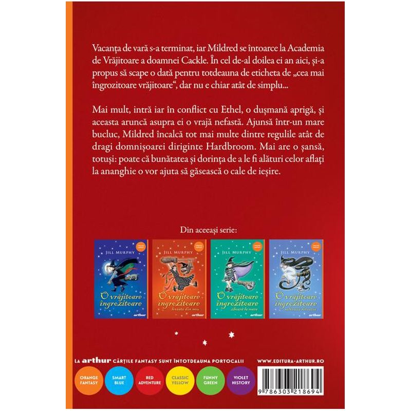 Carti si Birotica - Carti - Carti pentru copii - O vrajitoare ingrozitoare 3 ...si o vraja nefasta, Jill Murphy - Infinity.ro