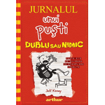 Carti si Birotica - Carti - Benzi desenate - Jurnalul unui pusti 11. Dublu sau nimic, Jeff Kinney - Infinity.ro