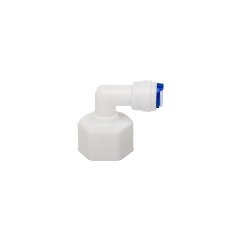 Electronice si Electrocasnice - Aparate frigorifice - Accesorii aparate frigorifice - Cuplaj rapid teava apa din plastic cu cot 1/4 la filet interior 1/2 - Infinity.ro