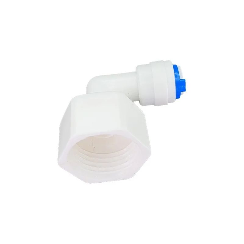 Electronice si Electrocasnice - Aparate frigorifice - Accesorii aparate frigorifice - Cuplaj rapid teava apa din plastic cu cot 1/4 la filet interior 1/2 - Infinity.ro