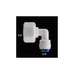 Electronice si Electrocasnice - Aparate frigorifice - Accesorii aparate frigorifice - Cuplaj rapid teava apa din plastic cu cot 1/4 la filet interior 1/2 - Infinity.ro