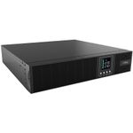 Casa si Gradina - Electrice - Accesorii electrice - Stabilizatoare tensiune si ups - UPS nJoy Aster 1K 2U On-line, 1000VA/900W, 8 prize IEC C13, Dubla conversie, LCD Display - Infinity.ro