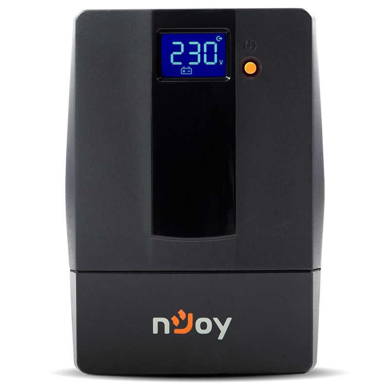 Casa si Gradina - Electrice - Accesorii electrice - Stabilizatoare tensiune si ups - UPS nJoy Horus Plus 800, 800VA/480W, LCD cu ecran tactil, Management, Repornire Automata, Reglaj Automat al Tensiunii - Infinity.ro