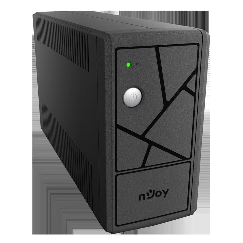 Casa si Gradina - Electrice - Accesorii electrice - Stabilizatoare tensiune si ups - UPS NJOY Keen 600 USB, 600VA/360W, Line Interactive, Regulator automat de tensiune, Repornire automata - Infinity.ro