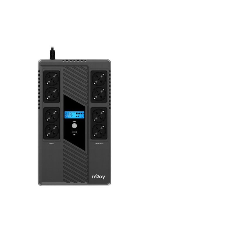 Casa si Gradina - Electrice - Accesorii electrice - Stabilizatoare tensiune si ups - UPS NJOY Token 800 VA / 480 W - Infinity.ro