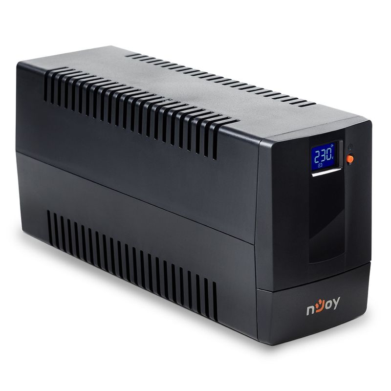 Casa si Gradina - Electrice - Accesorii electrice - Stabilizatoare tensiune si ups - UPS nJoy Horus Plus 800, 800VA/480W, LCD cu ecran tactil, Management, Repornire Automata, Reglaj Automat al Tensiunii - Infinity.ro