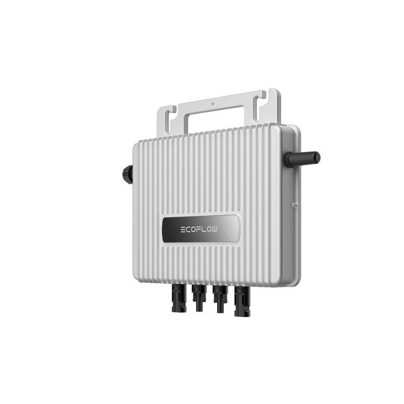 Casa si Gradina - Electrice - Panouri solare si accesorii - Accesorii panouri solare - Microinvertor EcoFlow Stream, 800W, IP67, iesire 3.48 A, Gri - Infinity.ro