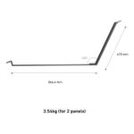 Casa si Gradina - Electrice - Panouri solare si accesorii - Accesorii panouri solare - Set 2 suport panouri solare Anker Solix pentru acoperisuri plane si gradina - Infinity.ro