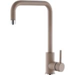 Casa si Gradina - Sanitare - Lavoar baie si accesorii - Baterii sanitare - Baterie Alveus Dual, cu un singur maner, 3 cai pentru apa cald, apa rece, filtru de apa, Bej - Infinity.ro