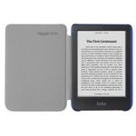Laptop, Telefoane si Tablete - Ebook reader si accesorii - eBook Reader - Husa Etui Kobo Clara Colour SleepCover, albastru, 15.2cm - Infinity.ro