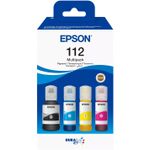 PC, gaming si accesorii - Imprimante, scanere & consumabile - Consumabile si accesorii - Cartuse imprimante inkjet - Multipack Epson 112 EcoTank 4 Culori, Negru, Cyan, Galben, Magenta (260 ml) - Infinity.ro